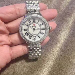 Michele Special-Edition Serein Diamond Ladies MWW21B000143 plastic still on New
